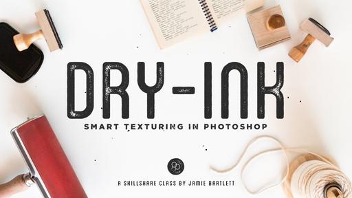 Dry-Ink: Smart Texturing In Photoshop