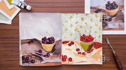 Still Lifes are Cool! Contemporary & Traditional Art in Acryla Gouache