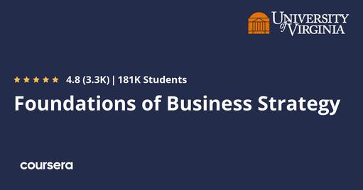 Foundations of Business Strategy