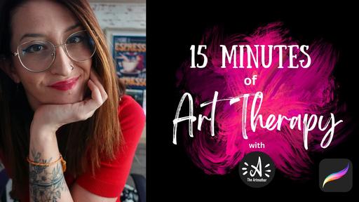 15-Minutes Of Art Therapy - Reframe Your Anxiety