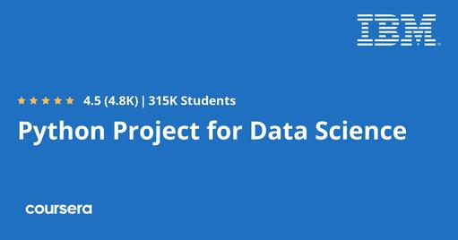 Python Project for Data Science