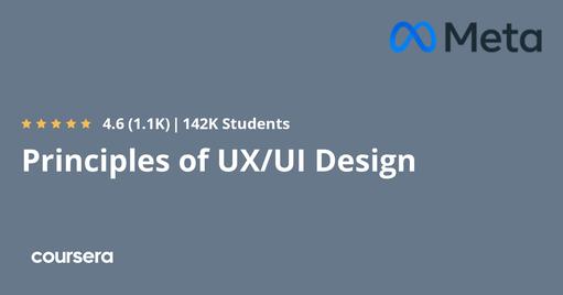 Principles of UX/UI Design