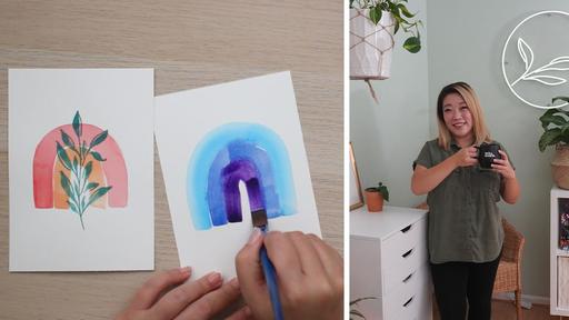 Daily Mindfulness Practice: 10 Days of Creativity & Watercolor
