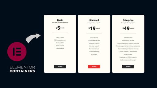 Elementor for Beginners: Create a Modern Pricing Section From Scratch