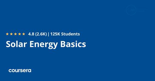 Solar Energy Basics