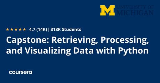 Capstone: Retrieving, Processing, and Visualizing Data with Python