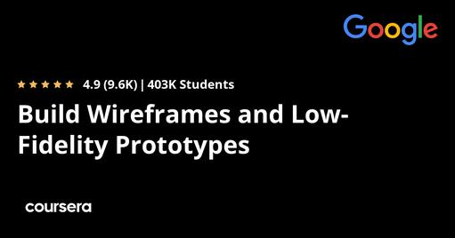 Build Wireframes and Low-Fidelity Prototypes