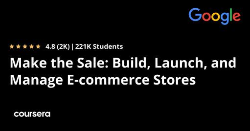 Make the Sale: Build, Launch, and Manage E-commerce Stores