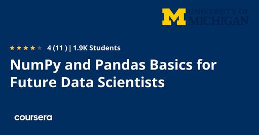 NumPy and Pandas Basics for Future Data Scientists