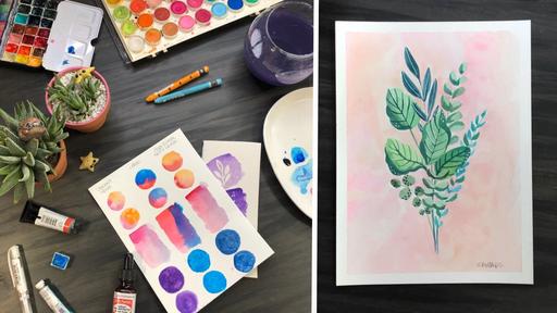 Basic Watercolor Techniques for Beginners