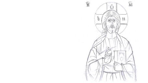 Byzantine Iconography Series 2: Drawing the Half-Figure