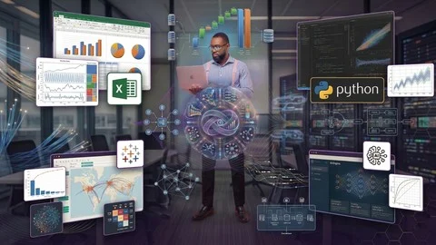 Data Analysis Masterclass: SQL, Excel, Python, Tableau & AI