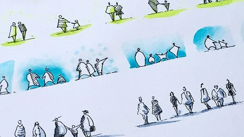 Drawing People for Urban Sketching