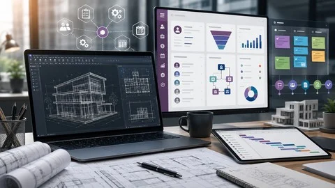 Master AutoCAD 2026, Odoo CRM & Project Management Skills