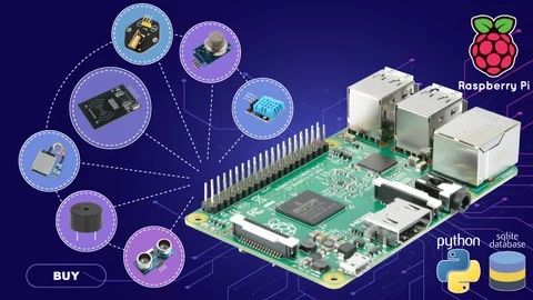 Raspberry Pi: Start Coding with 18 Sensors, 8 Projects!
