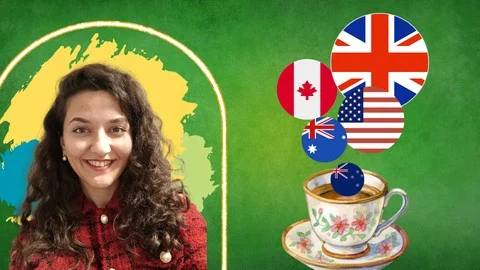 "Tea English Course" A1, A2, B1, B2, C1 (Grammar + 6 skills)