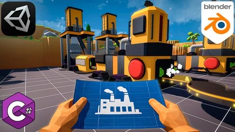 The Ultimate UNITY 3D & BLENDER Factory Game Course || 2026
