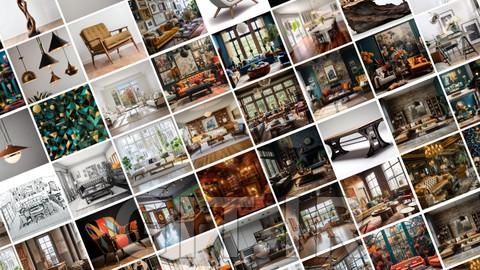 Ai Interior Design Course for Midjourney & ChatGPT