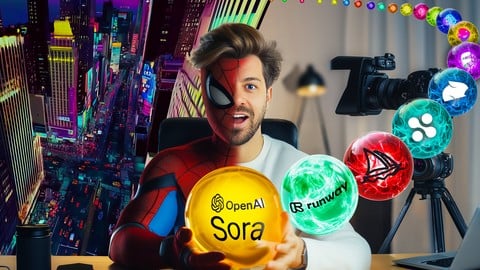 AI Video School Complete Beginner to Pro: Veo3 Sora 2 & More