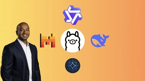 Full-Stack AI with Ollama: Llama, Deepseek, Mistral, Phi-2..