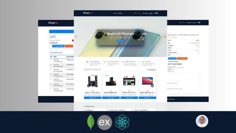 MERN Ecommerce Course (+ Fintech Digital Wallet) - Shopito