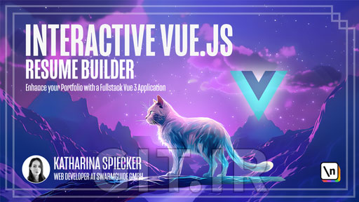 Interactive Vue.js Resume Builder
