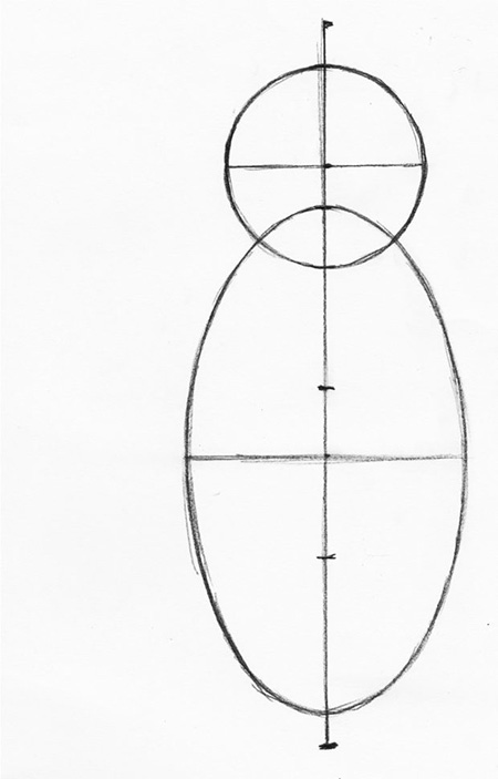 Cat Drawing Step 3