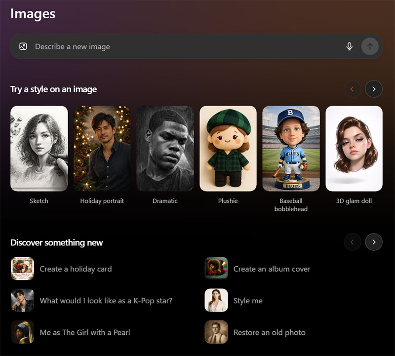 ChatGPT image styles