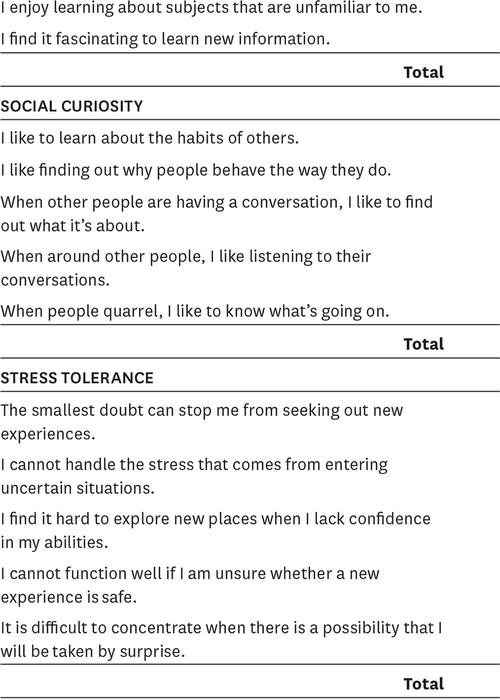 How are you curious?